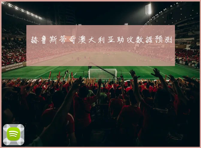 赫鲁斯蒂奇澳大利亚助攻数据预测